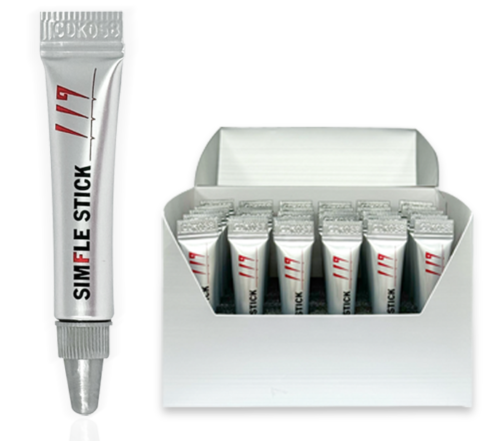 Simfle Stick 119 product packaging — photo-booster for vascular laser therapy